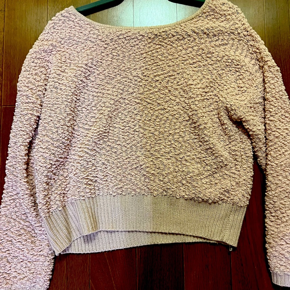 Pink sweater